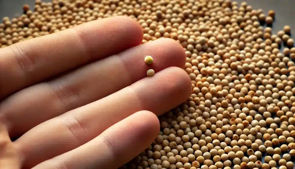 grao de mostarda
