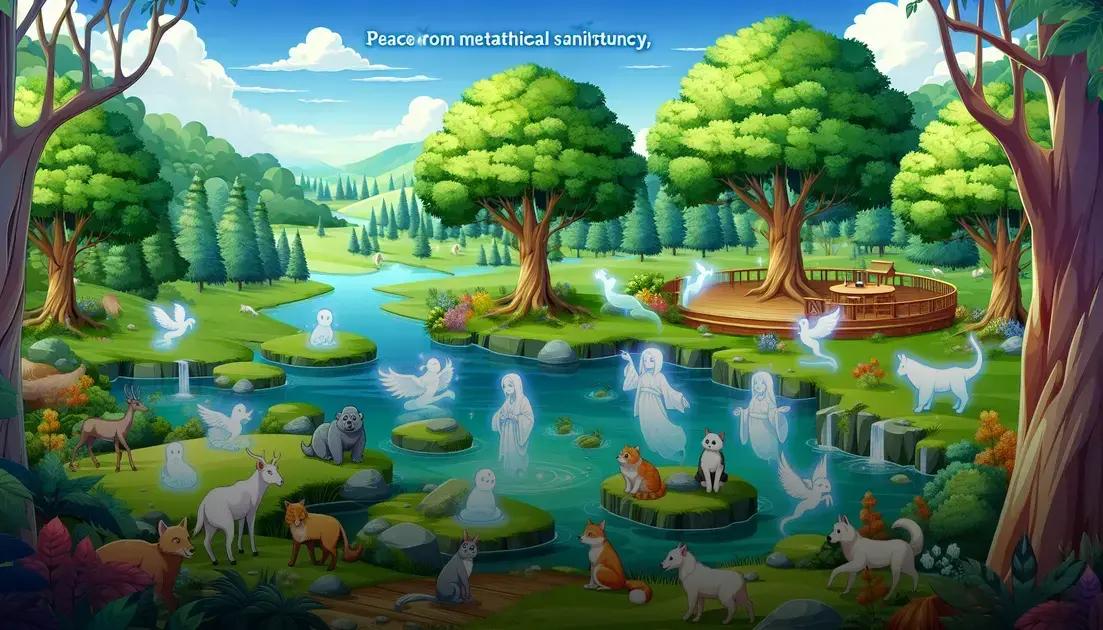 como são as colônias espirituais para animais